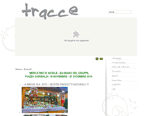Tablet Screenshot of ecotracce.com